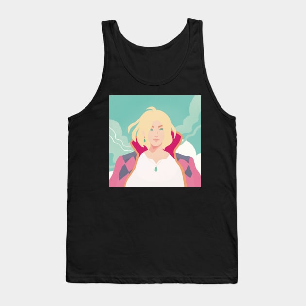 Howl Tank Top by ilustracici